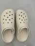 卡骆驰（CROCS）檀健次同款经典洞洞鞋轻便百搭女沙滩鞋包头拖鞋男鞋|10001 白色-100(含智必星) 36 /37(220mm) 实拍图
