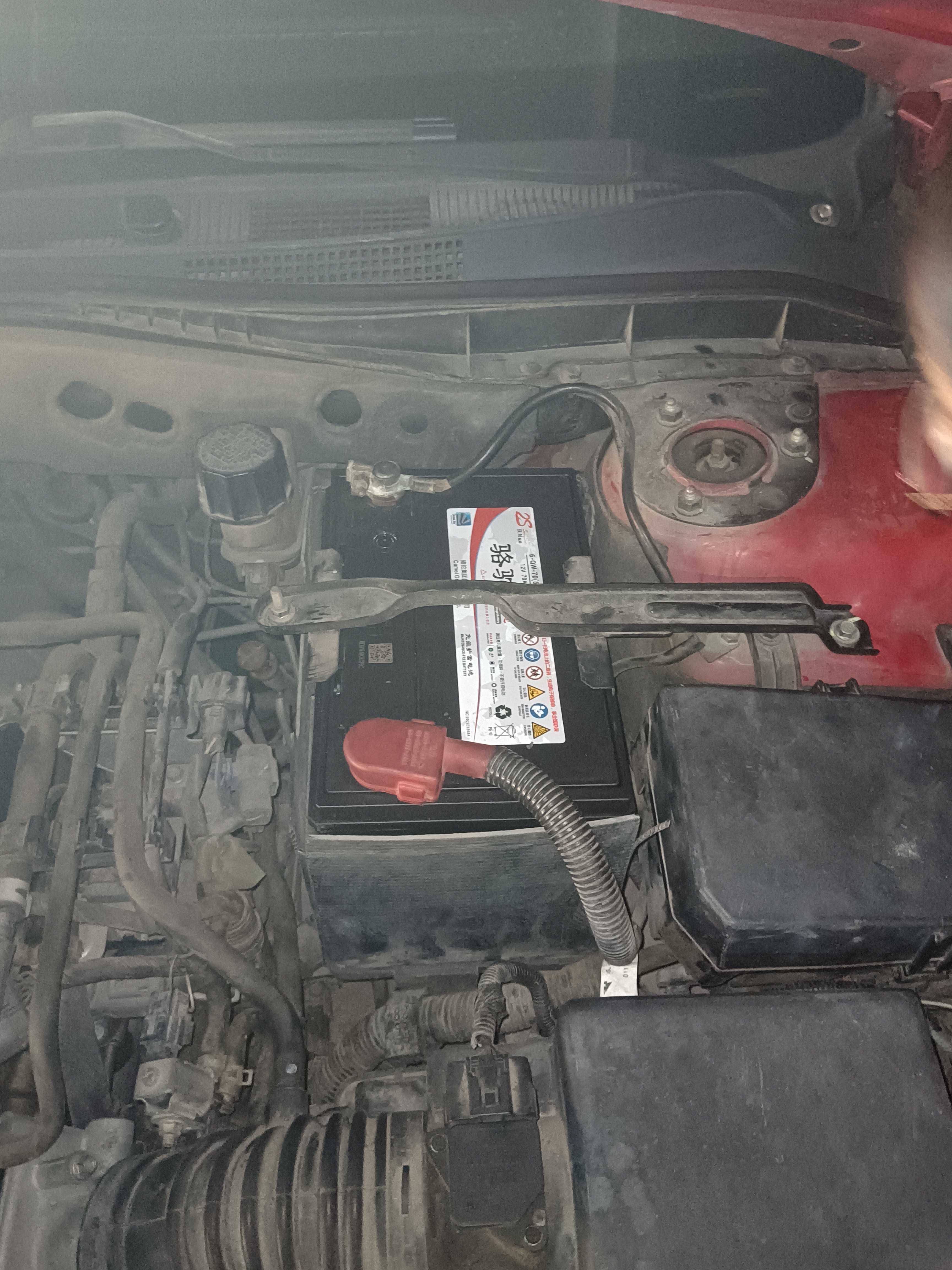 骆驼（CAMEL）蓄电池汽车电瓶80D26 免维护汽车电池12V70AH 上门安装-以旧换新 适用于 80D26L（EC70 /一汽B50） 实拍图