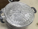 美的（Midea）蒸锅汤锅 304不锈钢蒸锅多层家用5-6个人蒸煮一体多功能锅蒸包子 实拍图