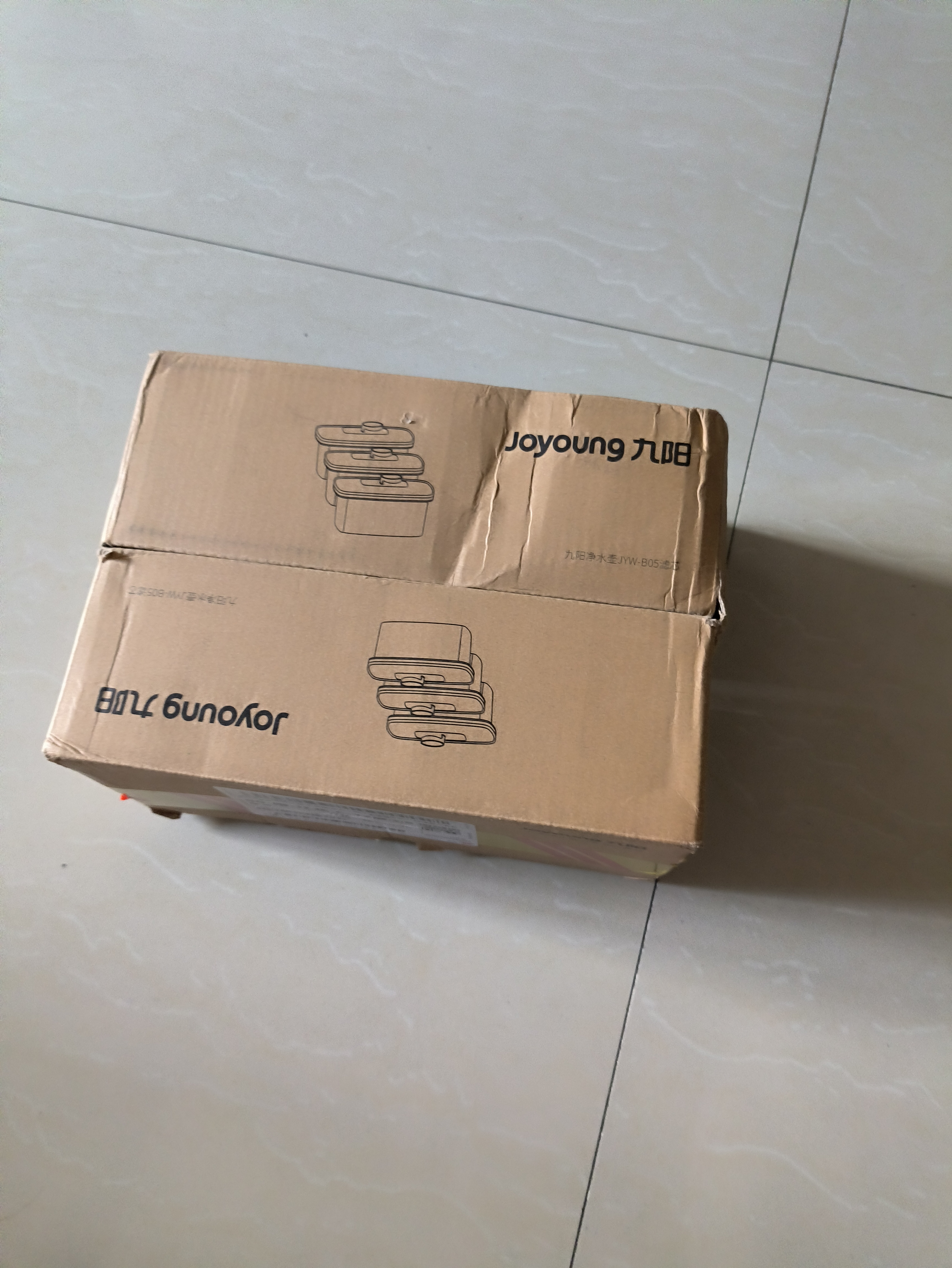 九阳（Joyoung） 净水壶净水器厨房滤水壶便携净水杯3.5L适用于JYW-B03AJYW-B05 升级版滤芯【除氯减垢】6支装 实拍图