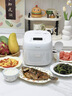美的（Midea）【价保618】0氟有钛低糖电饭煲小型2-3人2升青瓷电饭锅上盖加热沥糖釜低糖饭家用迷你MB-RC207L 实拍图