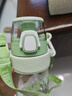 膳魔师（THERMOS）儿童水杯Tritan夏季直饮杯郊游出行杯带提手便携运动杯TCSK 实拍图