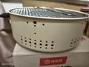 探险者（TAN XIAN ZHE）烤火炉户外庭院烤火盆取暖炉室内烧烤炉家用围炉煮茶套装 【奶油咖】围炉煮茶（加密烤网） 实拍图
