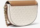 MICHAEL KORS【小巧精致】JET SET CHARM斜挎包中号 香草白/橡果棕 礼物 实拍图