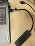 联想（Lenovo）USB3.0金属分线器扩展坞高速4口集线器HUB拓展坞笔记本电脑一拖多转换器转接头扩展器Type-C供电 实拍图