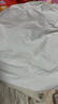 顶峰保罗（Dingfengbaoluo）纯棉短袖男夏季日系纯色宽松透气舒适百搭休闲T恤DF230白XL 实拍图