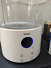 海尔恒温电热水壶1.5L 速热烧水壶煮茶壶冲泡奶粉调奶器 保温除氯不锈钢加热盘电热水壶H207白色 实拍图