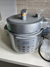 美的（Midea）有钛青瓷0涂层电压力锅5L 智能预约多功能一体高压电饭锅MY-E5811G家用4-6人开盖炖煮煲汤电饭锅 实拍图