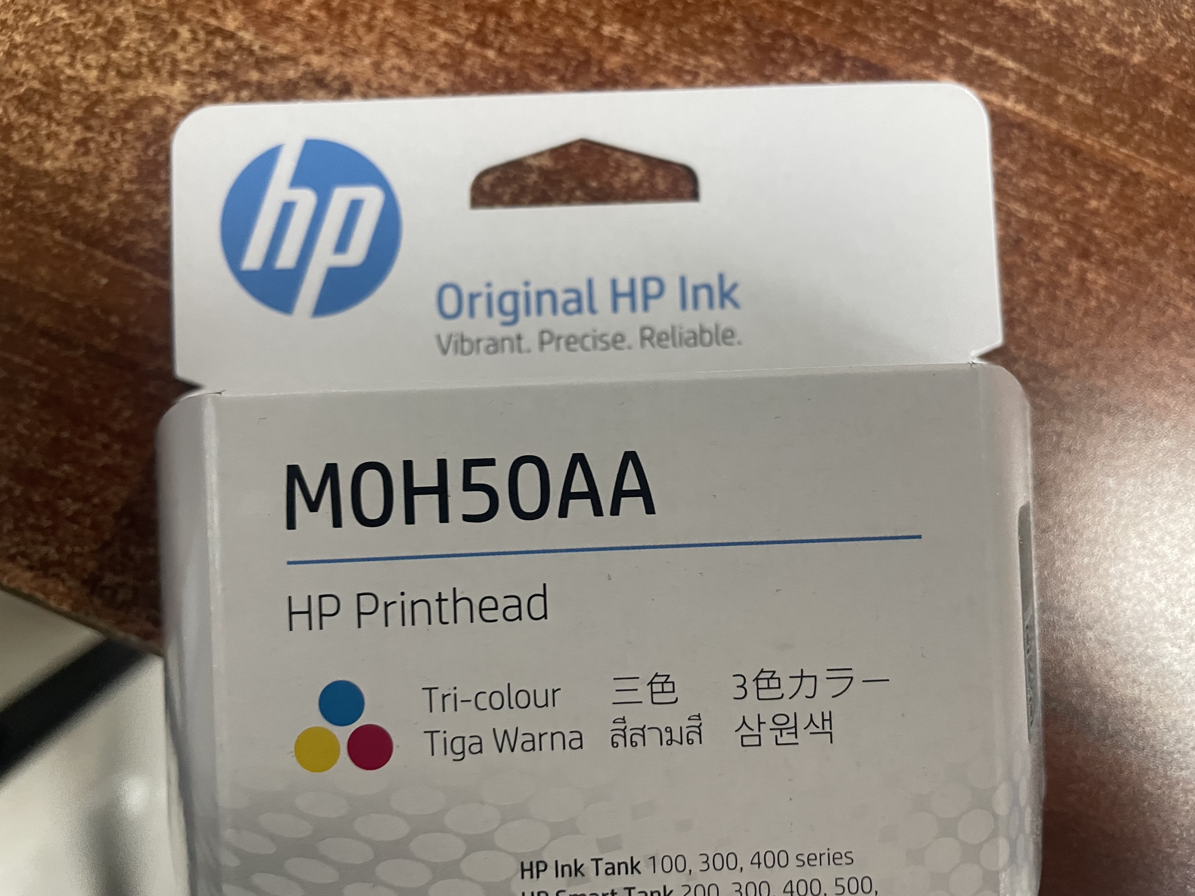 惠普（HP）M0H50AA  GT52彩色打印头 实拍图
