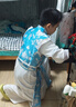 小淘孩唐装男童中国风古风儿童汉服古装国学男孩端午演出服SMD21  160 晒单实拍图