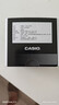 卡西欧（CASIO）小黑表男女表中性学生公务员考试中高考可用石英表MQ-24-1B 实拍图