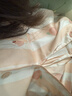 蕉内515H好好吃睡衣女士夏季冰丝凉感丝质缎面短袖可外穿情侣家居服女 【短短版-带杯】陶粉条纹-水蜜桃 M 实拍图