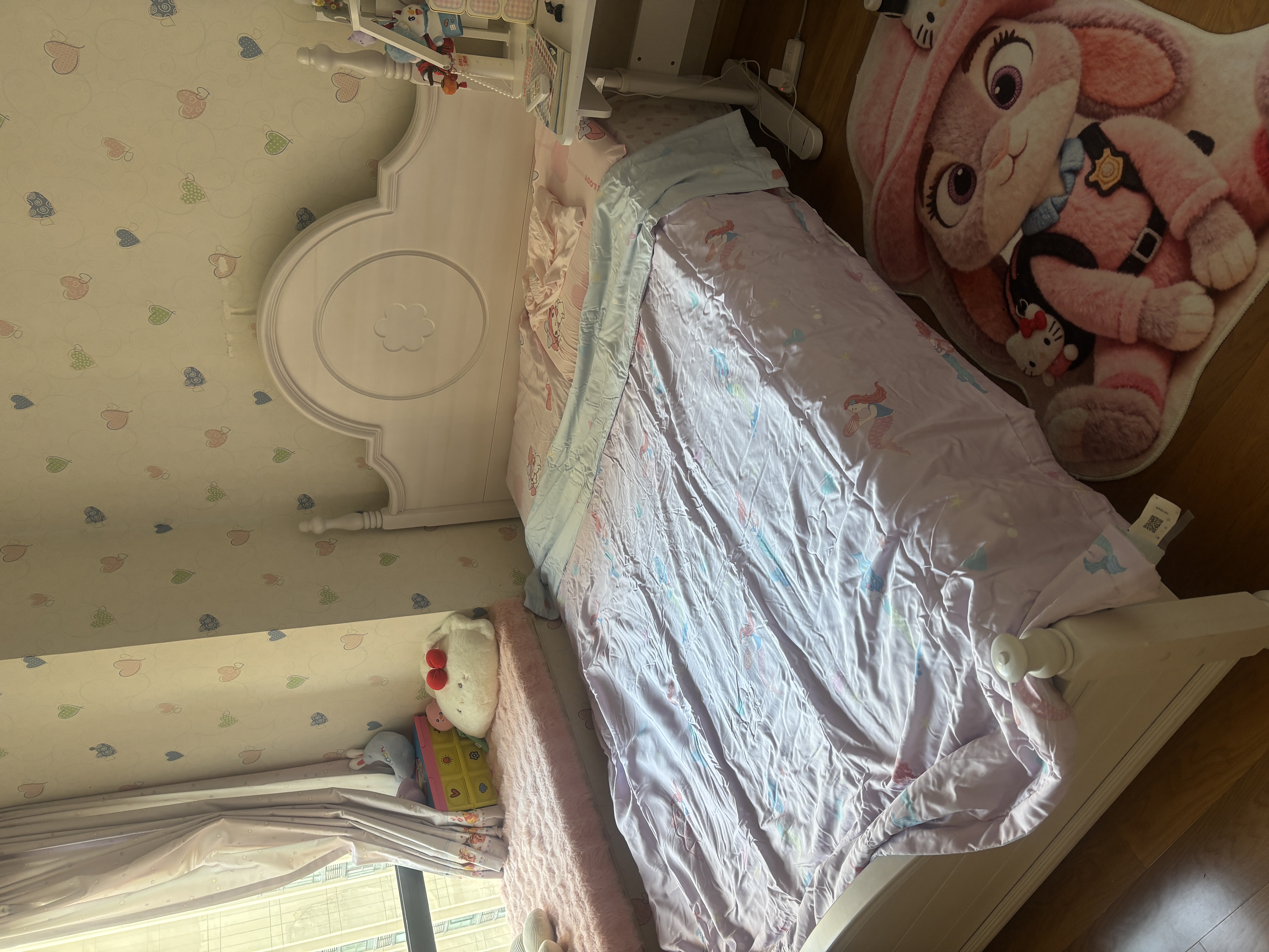 罗莱儿童蚕丝被子 100%蚕丝被芯婴幼儿A类可机洗60支莱赛尔天丝夏凉被 实拍图