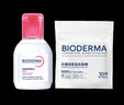 贝德玛（BIODERMA）粉水敏感肌洗卸温和不伤肤卸妆水100ml+专业化妆棉10片 实拍图