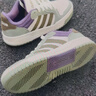 adidas ENTRAP美式校园风运动少年感复古篮球风板鞋男女阿迪达斯 汉玉白/岩层橄榄绿/银灰绿   41 实拍图