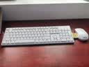 联想（Lenovo）无线键盘鼠标套装 无线键鼠套装 办公鼠标键盘套装 MK23白色 电脑键盘笔记本键盘 实拍图