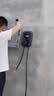 法博诗新能源充电桩汽车充电器碳纤维面板7KW大功率32A家用220V挂壁式充满断电刷卡手机预约充电充电枪 适用长安糯玉米逸动EV UNI智电奔奔E-Star 5米尊享款-智能4G小程序手机APP-预约 实拍图