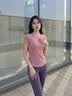 木林森（MULINSEN）跑步运动套装瑜伽服女休闲健身服普拉提短袖透气两件套修身 实拍图