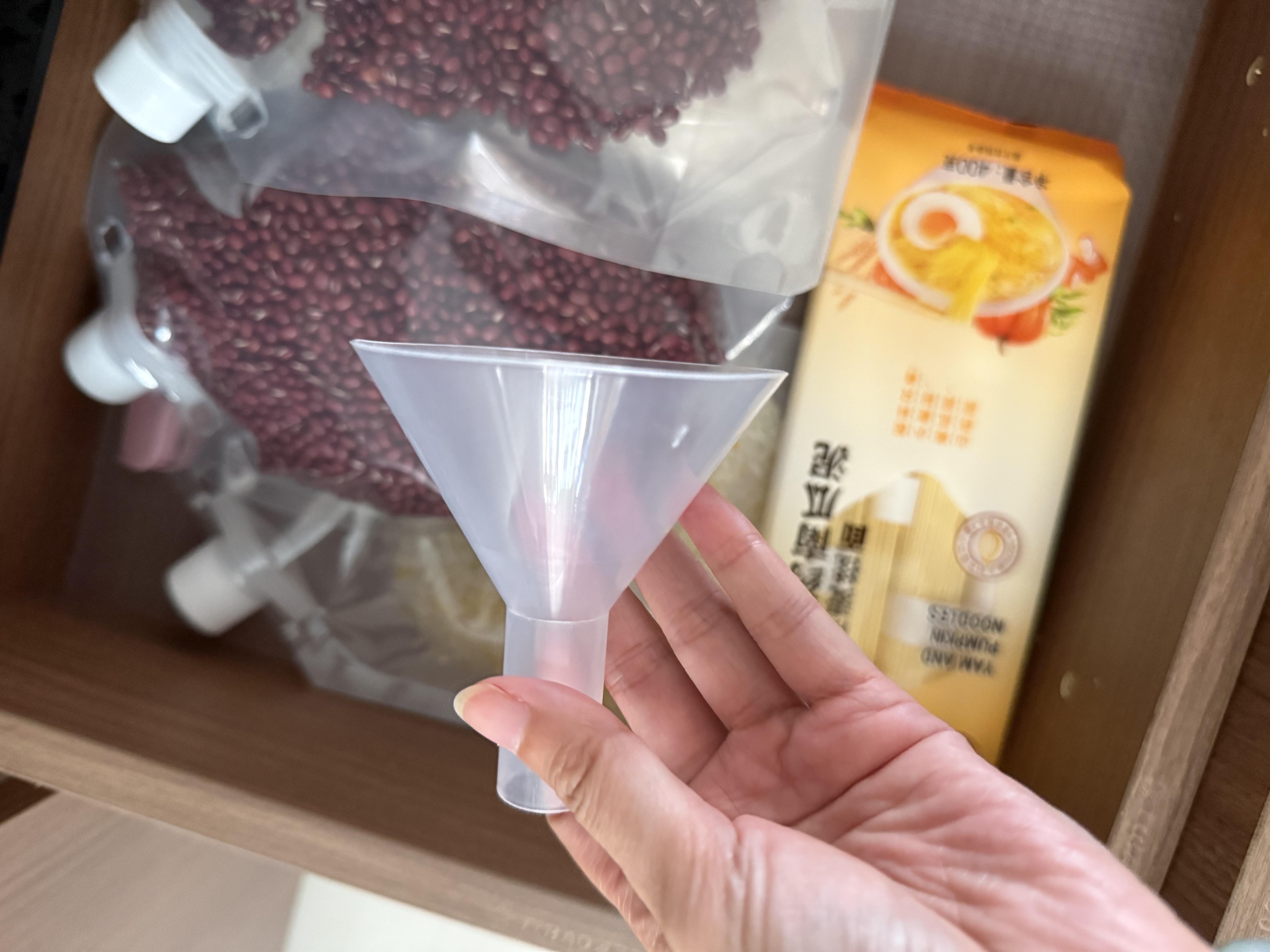 楼尚五谷杂粮收纳袋米袋密封盒防潮防虫桶罐大米面粉储存容器2斤4只装 实拍图
