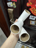 粘毛滚筒纸粘毛器可撕式纸替换纸芯衣服除毛卷纸宠物粘毛去毛神器 3卷替换纸90撕（无手柄） 白色 实拍图