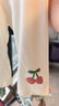 童泰（TONGTAI）女宝宝打底裤夏季薄款女童吸汗透气七分裤儿童休闲裤子白色90cm 实拍图