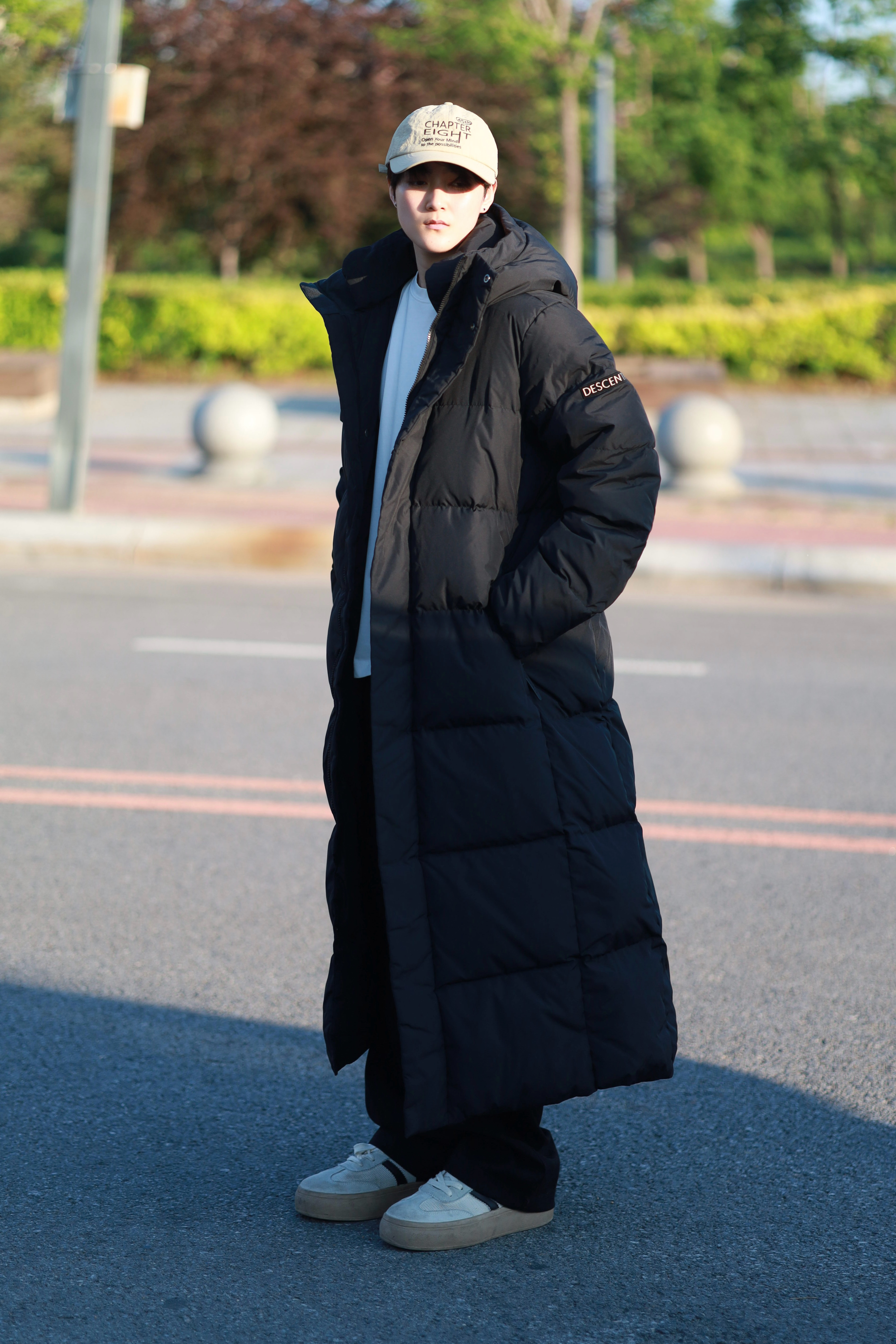 迪桑特（DESCENTE）迪桑特SKI STYLE系列HEAT NAVI男女款长款鹅绒运动羽绒服 男子BK-黑色-D5491SDJ55 M (男170/女165) 实拍图