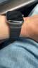 JINGZ适用苹果手表iwatch s10/s11表带纯钛金属ultra3/2钛合金apple watch磁吸9/8/7/6米兰尼斯夏季男女 新【黑色】纯钛丨磁吸45/46/44/49mm 实拍图