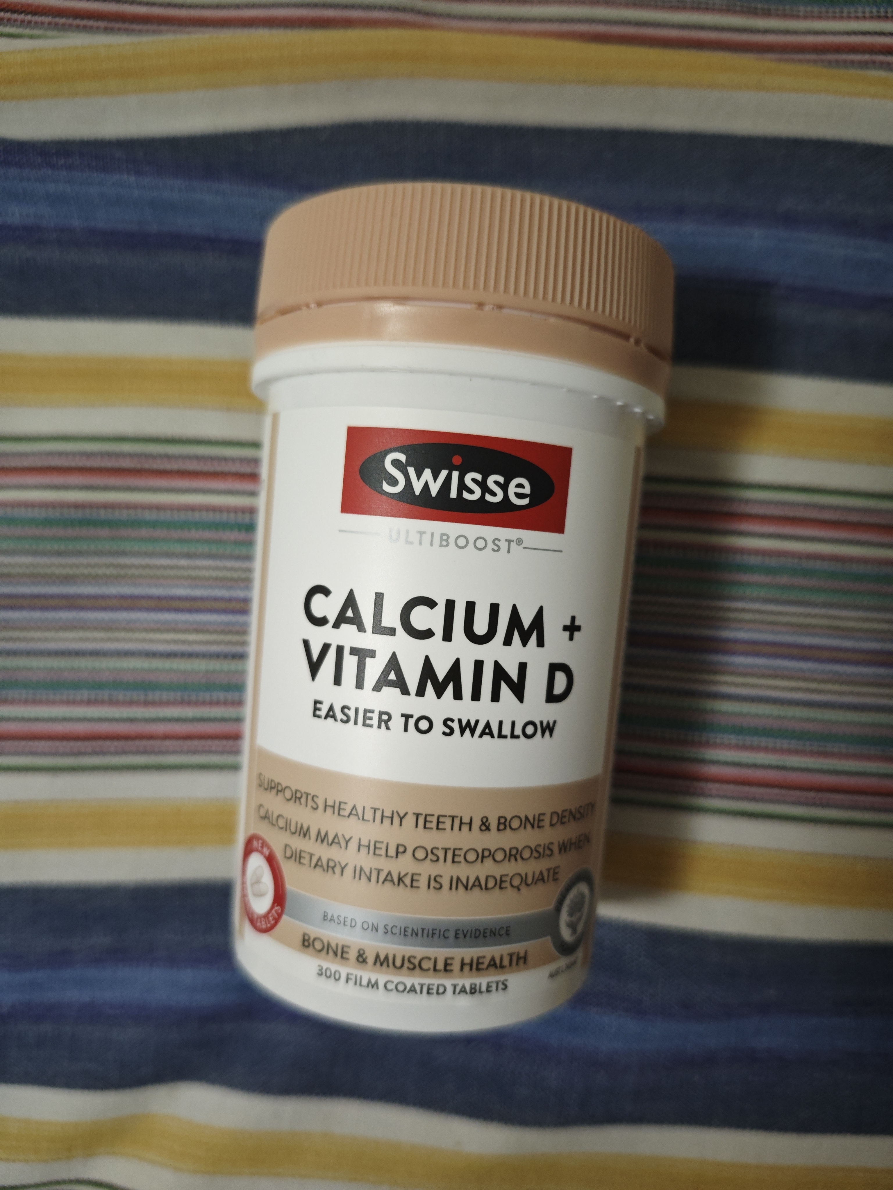 Swisse钙片中老年人补钙 老人腿抽筋腰腿疼骨质疏松成人维生素D柠檬酸钙 【小颗粒易吞服】钙片 300粒*1瓶 实拍图