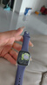 Apple/苹果 Watch S11 智能手表GPS款42毫米银色铝金属表壳雾紫色运动型表带S/M MEUT4CH/B 实拍图