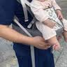抱抱熊腰凳婴儿背带前抱式多功能婴儿腰凳抱娃神器四季通用护腰宝宝腰凳 V28卡尔灰【加宽软弹PU坐凳】 实拍图