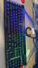 美商海盗船 (USCORSAIR) K100 RGB 光轴 机械键盘 游戏键盘 有线连接 全尺寸 黑色 OPX光轴 实拍图
