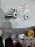 莱尔诗丹（Larsd）面盆水龙头一进二出转接头花洒分水器角阀三通4分接口带开关T299 实拍图