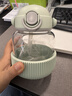北鼎玻璃杯水杯茶水分离耐高温高硼硅玻璃吸管杯大肚杯 实拍图