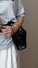 viney牛皮包包女包轻奢凯莉包斜挎手提单肩包生日七夕情人节礼物送女友 实拍图