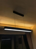 雷士（NVC）一字灯餐厅灯智能高显指吸顶吊灯现代简约长条灯具WHDD36F/G-01 实拍图