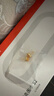 倾爱925银耳环女小方糖蜜蜡耳钉中式耳圈首饰品国风高级感礼物送女友 实拍图