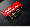 闪迪（SanDisk）256GB TF（MicroSD）内存卡 A2 4K V30 U3 C10 至尊超极速移动存储卡 读速200MB/s 写速140MB/s 实拍图