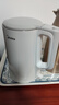 美的（Midea）烧水壶电热水壶304食品级不锈钢无缝内胆双层防烫1.7L大容量1800W智能断电SHJ1721【价保618】 实拍图