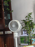 艾美特（AIRMATE）【轻音安睡】电风扇新款家用驱蚊台式空气循环扇卧室客厅超静音节能AI语音智能遥控落地扇 SQR258 实拍图