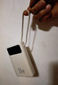 京东京造55W充电宝小巧轻薄自带线20000mAh3c认证可上飞机京东自营移动电源小巧适用苹果17华为小米笔记本 实拍图