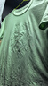 真维斯（Jeanswest）薄荷绿纯棉短袖t恤女士2026新款夏季潮流大码女装半袖宽松上衣服 实拍图