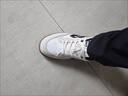 飞跃（Feiyue）官方男鞋夏季新款鞋子男时尚百搭经典板鞋男潮流网面透气跑步鞋男 米/黑 41 (255mm) 实拍图
