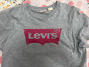 Levi's李维斯情侣美式宽松印花时尚简约舒适潮流纯棉圆领短袖T恤 灰色 002A0-0003 S 实拍图