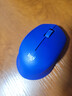 罗技（Logitech）M330 静音鼠标 无线鼠标 办公鼠标 右手鼠标 蓝色 带无线2.4G接收器 实拍图