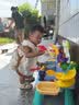 贝瑞加（Babyprints）儿童背心2件装男女宝宝夏季无袖打底衫纯棉坎肩吊带上衣 绿80 实拍图