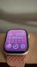 Apple/苹果 Watch S11 智能手表GPS款46毫米亮黑色铝金属表壳黑色运动型表带M/L MEVH4CH/B 实拍图