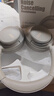 QCY H3S 头戴式-56dB主动降噪【双金标+A级降噪认证】7麦蓝牙耳机无线有线游戏低延迟超长续航 灰色 实拍图