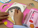 小暖郎儿童化妆包玩具化妆盒女孩公主过家家手工贴纸珠宝盒女孩生日礼物 时尚公主化妆包【20款妆容+贴画】 实拍图