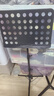 莫森（MOSEN）MS-202S谱架 专业升降琴谱架 乐器通用乐谱架谱台约133cm 经典款 实拍图