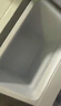志高（CHIGO）小冰箱迷你小型家用冷藏冷冻两用宿舍出租房用双门办公室电冰箱节能省电 【一级能效】76L银色【全国联保丨节能省电】 实拍图